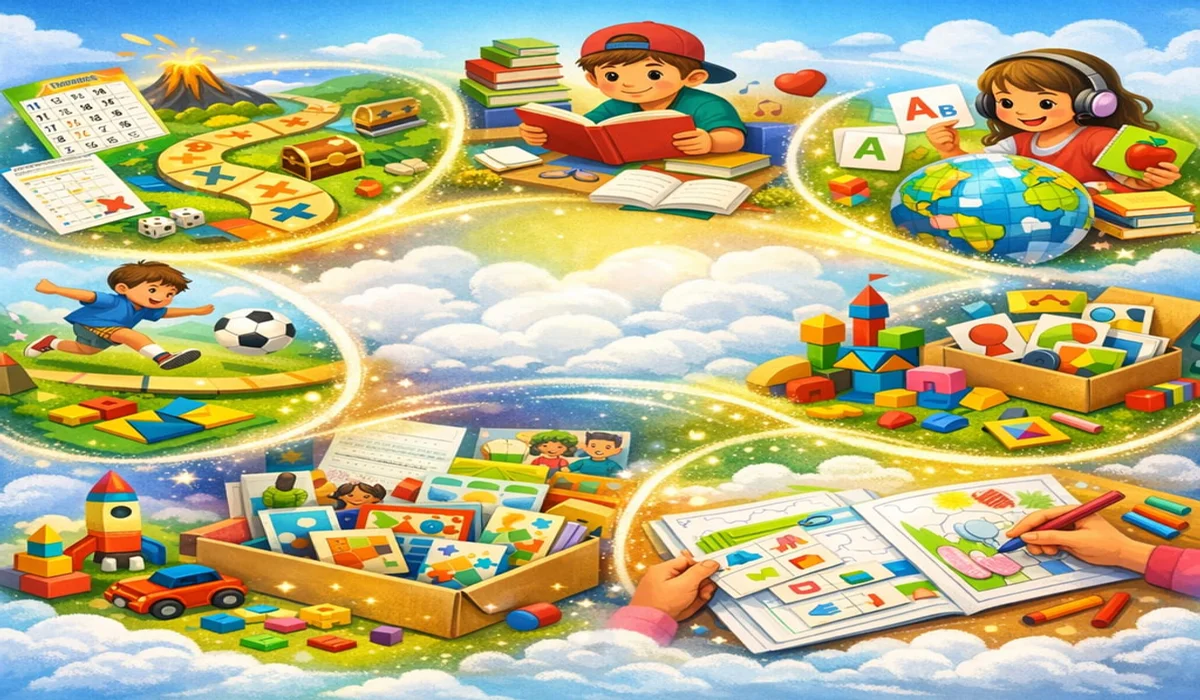 ألعاب تنمية الذكاء للأطفال