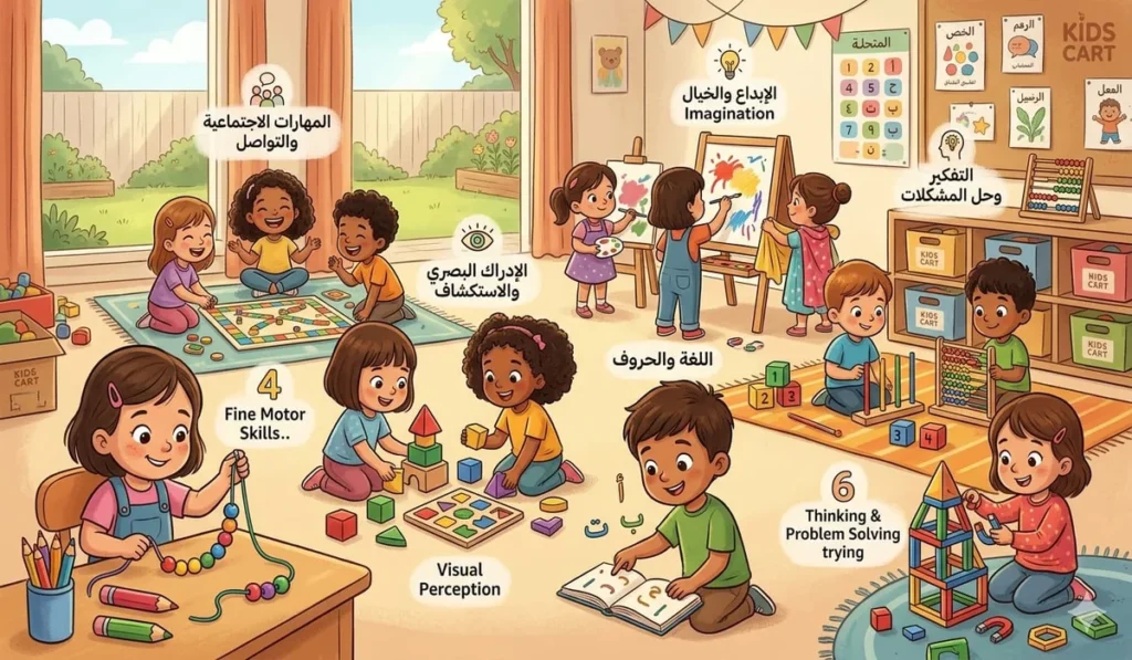 إيه هي المهارات السبع اللي لازم تتبني عند الطفل؟