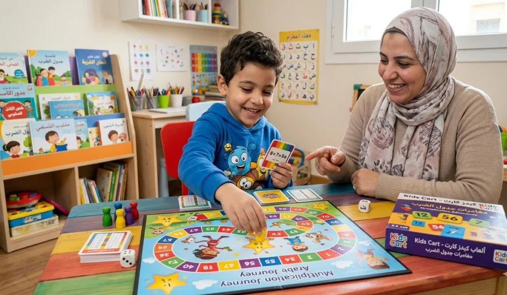 أفضل ألعاب تعليمية للأطفال 7 سنوات | Kids Cart بتخلي المذاكرة لعب حقيقي 2 مغامرات جدول الضرب العربي | الحل اللي طفلك مش هيصدق إنه مذاكرة