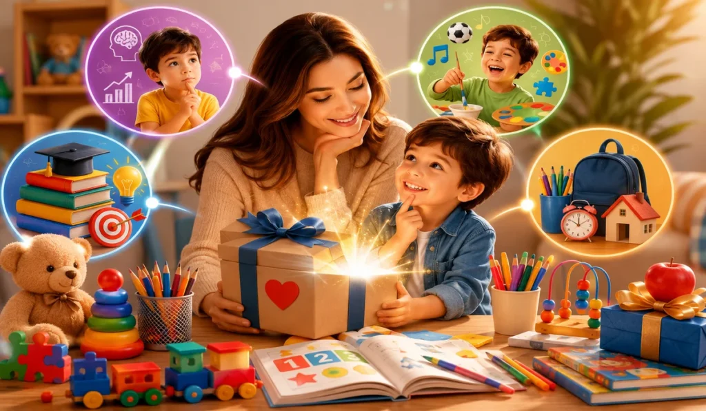 أفضل هدايا تعليمية للأطفال حسب العمر 2026 1 إزاي تختاري الهدية التعليمية المناسبة لطفلك؟
