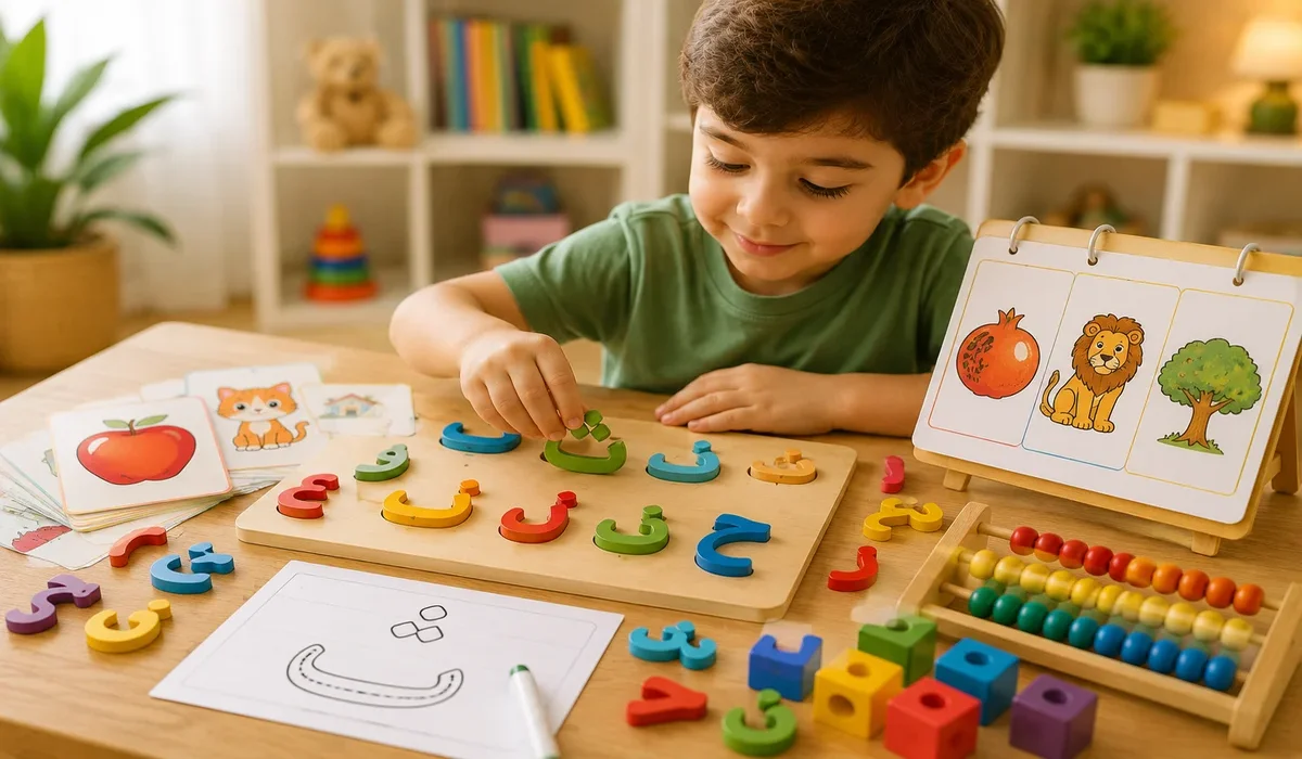 ألعاب تعليم اللغة العربية للأطفال