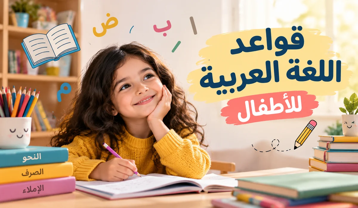 قواعد اللغة العربية للأطفال