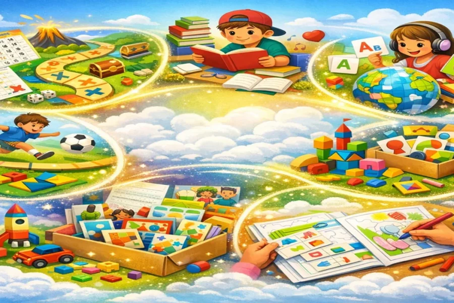 ألعاب تنمية الذكاء للأطفال